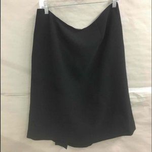 Jones Wear Women's Black Truffle Skirt 16 NWT